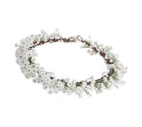 Baby ’ s Breath Bridal Hairband with Realistic Flower Design Wedding Head Accessory for Formal Event Photoshoots Wedding Hair Ornament