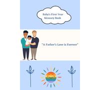 Baby’s First Year Memory Book for LGBTQ+ Parents (Father): A Keepsake Journal for Two Dads | Baby Milestone Book for Gay & LGBTQ+ Families