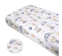 Baby Safe Baby Bed Sheets 60 x 120 cm with Corners - Cot Mattress Cover 60 x 120 cm in 100% Oeko-Tex Certified Cotton - Baby Cot Mattress Protector Made in Europe