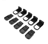 Baby Safety Cabinet Locks, 5Pcs Drawer Door Locks for Kids with Adhesive Tapes, Prevent Accidental Opening for Home Kitchen Cupboard (Black