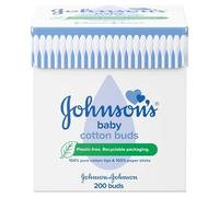 Baby Safety Cotton Buds Organic with Large Tips Swabs for Newborn, Babies, Kids, Children, Cotton White Paper Sticks Pack of 200 (Pack of 200)