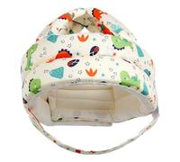 Baby Safety Helmet Adjustable Anti-Collision Soft Cute Baby Head Protector for Crawling Walking, Dinosaur Pattern Helmet