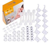 Baby Safety Kit Baby Proofing with Cabinet Locks - 58 Packs All-in-one Super Value Child Safety Kit (58Packs)