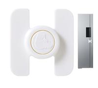 Baby Safety Locks - Fridge Door Lock Strong Adhesive Cabinet Protector | Oven Drawer Attachment No Drill for Kitchen Nursery Safety Solutions