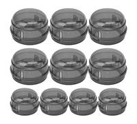 Baby Safety Stove Locks, Stove Knob Covers, Oven Protector Knobs, Easy Installation, Versatile and Compatible, 10PCS 15x15x3cm for Kids
