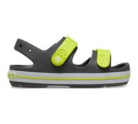 Crocs Unisex Kids Sandal, Crocband Cruiser Sandal T, Slate Grey/Acidity, 8 UK Child