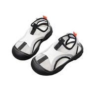 Baby Sandals Infant Toddler Boy Closed Toe Summer Breathable Barefoot Sandals Flat Anti Slip First Walking Shoes for Outdoor Water Sports