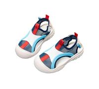 Baby Sandals Infant Toddler Boy Closed Toe Summer Breathable Barefoot Sandals Flat Anti Slip First Walking Shoes for Outdoor Water Sports