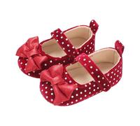 Baby Sandals Spring Summer Autumn Infant Pre Step Shoes Big Bow Breathable Cloth Bottom Toddler Shoes Bow Baby Shoes Casual Sandals Natives for Big Boys (Red, 3.5 Infant)