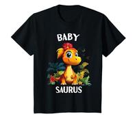 Baby Saurus Babysaurus Dinosaur Dino Cute Toddler Girl Youth T-Shirt