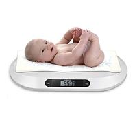 Baby Scale | Digital Baby Weighing Scale with Large LCD Screen | Curved Platform for Comfort and Safety | Tare and Hold Functions for Easy Weighing | 20kg Load Capacity | Easy Wipe-Clean