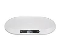 Baby Scales, 20kg Weighing Capacity Digital Baby Weighing Scales, LCD Display Baby Scales Weighing 3 Units (KG/Pounds/Stones), with Automatic Shut Off Strain Gauge