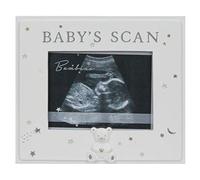 Baby Scan 3'x4' Photo Frame with 3D Teddy and Diamante by Bambino 1087