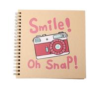 Baby Scrapbook Memorial Album with Safe Pages for Preserving Childhood Experiences and Creative Writing Challenges Baby Growth Journal