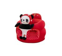 Baby Seat Baby Sit up Chair Cartoon Animals Plush Sofa Chair Toddler Baby Learn to Sit up Chair Sofa Washable Cover for Back Head Support Sitting Infant Seat (Panda)