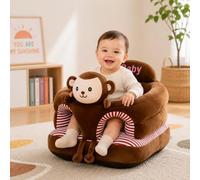 Baby Seat for Babies 3 Months & Up, Sit Me Up Floor Seat with Elastic Band