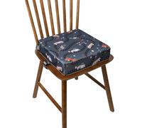 Baby Seats Thick Highchair Cushion Square Cushion Printed Pattern Pad with Strap Dining Chairs Cushion Toddler Seats