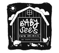 Baby Sees Farm Animals: A High-Contrast Board Book for Babies