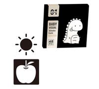 Baby Sensory Cards Black and White Flashcards Toy Visual Skills and Stimulation