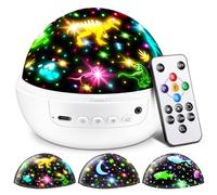Baby Sensory Toys for Autism | 3HD Films & 31 Colors & 360° Rotate & 3 Brightness Baby Gifts for Boys Toys for 1 Year Old Boys Sensory Light Girl Gifts
