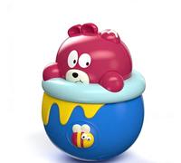 Baby Sensory Wobble Toy - Honey Pot Bear with Light & Sound for 3-9 Months Developmental Play