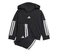 Adidas Essentials 3 Stripes Joggers Set Black 3-4 Years Kids