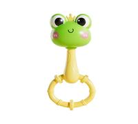 Baby Shake Bells Rattle Learning Toy with Easy Grip Handle Auditory Visual Development Fine Motor Skill Toy Baby Shaking Instrument