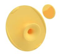 Baby Shampoo Brush, Soft Silicone Bristles for Hair & Body Wash, Cradle Cap Remover with Suction Cup Base & Non-Slip Handle (6x4.8cm)
