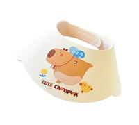 Baby Shampoo Cap | Capybara Pattern Kids Bath Visor | Splash-Proof, Bathroom Accessories for Protecting Eyes Nose Neck
