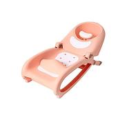 Baby Shampoo Recliner, Children's Portable Folding Chair, Household Shampoo Bed and Shampoo Stool (Pink)