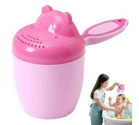 Baby Shampoo Rinse Cup, Cartoons Baby Bath Cups, Waterfall Rinser, Kids Bath Jug, Hairs Washing Tools, Shower Sprinkler Spoon Bathroom Accessories，B