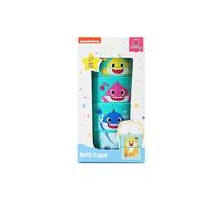 Baby Shark Bath Cups 3 Pack Baby Bath Toys Educational & Fun 6M+ Animal Print Stackable Fill Up Buckets Fill N Spill Bathtub Fun Toy For Toddlers/Children