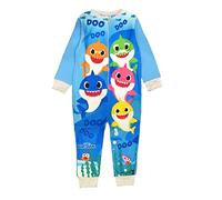 Baby Shark Boys Onesie, Sleepsuit, All In One Pyjamas, Blue, Age 12 Months - 6 Years