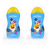 Baby Shark Bubble Bath for Kids, 2 x 300ml Set - Fun Bath Time with Baby Shark Characters, Gentle Formula