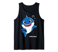 Baby Shark Daddy Shark Bubbles Happy Tank Top