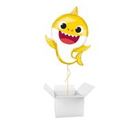 Baby Shark Helium Foil Giant Balloon - Inflated Balloon in a Box