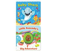 Baby Shark/Little Avocado’s Big Adventure (Pack of 2 Finger Puppet Books)