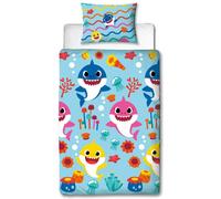 Baby Shark Rainbow Single Duvet Cover Set