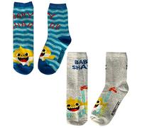 Baby Shark Socks Boys Girls Kids - Pack of 2 (9-12)