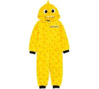 Baby Shark Unisex Kids Yellow 3D Hood Onesie - 2-3 Years