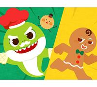 Baby Shark vs Gingerbread Man