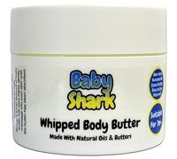 Baby Shark Whipped Body Butter - 150g - Natural Oils and Butters - Fruity Scent - Vegan Friendly - Puddle of Wax - Made in the UK