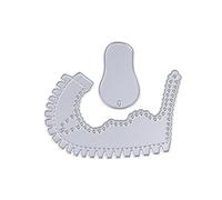 Baby Shoes Cutting Dies Craft Dies Ability Developing Template for School Classroom Teacher Students Supply Embossing Stencils Letters
