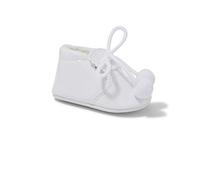 Baby Shoes, Pram Shoes, Boys Shoes, Girl ShoesPompom Shoes, Spanish Style, Rollybaby, Joe (17 EU, 1 UK, White)