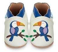 Baby Shoes with Soft Suede Soles - Toddler Shoes - Toucan 12-18 Months