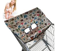 Baby Shopping Cart Cover - Cute Print Seat Protector, Maximized Shoppings Pleasure, High Chair Cover | Soft Dustproof Coverr for Shopping Carts Playground Swings Restaurants Travel Feeding