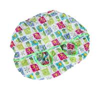 Baby Shopping Cart Cover for High Chair, Lightweight Polyester Green | Washable Portable Seat Protector, for Shopping Cart and High Chair Use, Baby and Children, Dirty Surface Shield