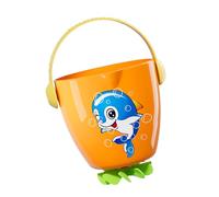 Baby Shower Bathtub Toy Water Bucket With Rotating Nozzle Water Activity For Toddler Indoor Bathing Outdoor Pool Cartoon Baby Shower Bucket