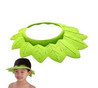 Baby Shower Cap - Adjustable Baby Shower Hat, Shower Cap Hat Bath Visor | High-quality Bath Head Cap Visor, Cute Bathing Protection, Eye Ear Shampoo Caps Waterproof For Safe, Fun Bath Times(Green)