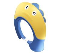 Baby Shower Cap - Adjustable Dinosaur Shape Shower Visor | Bathing Protection Visor For Kids Ages 6 Months And Up, Head Eye Ear Shampoo Caps